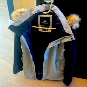 Volcano Ski Jacket with fur hood